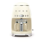 Smeg - Drip Coffee Machine Creme - Kaffemaskiner och kaffebryggare - Beige