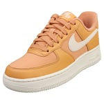 Nike Air Force 1 07 Lx Mens Amber Brown Fashion Trainers - 6 UK - 40 EU