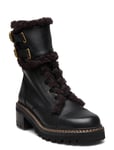 Mallory Ankle Boot Black See By Chloé