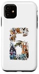 Coque pour iPhone 11 Animaux du zoo pour 6e anniversaire de 6 ans