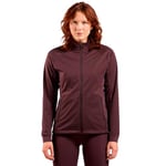 Odlo Skijacke Damen Brensholmen I Skibekleidung I Winterjacke Veste de Ski, Marron, m Femmes