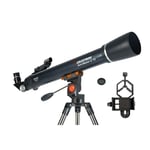 Celestron AstroMaster 70AZ Refractor with Phone Adapter & Moon Filter  22064*