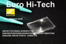 1G950-119 FOCUSING SCREEN FOR NIKON DSLR D80, D90, D200, D300, D7000, D7100, NEW