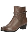 CAPRICE Bottines à Talon pour Femme 9-25309-43, Taupe Nappa, 40 EU