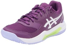 Asics Femme Gel-Dedicate 8 Padel Sneaker, Mauve Profond Blanc, 44 EU