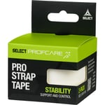 SELECT Pro Strap 2-Pak Sportstape - Hvit - str. 2,5 cm x 10 m