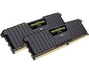 Corsair Vengeance LPX Black DDR4 2666MHz 16GB (2x8GB) CMK16GX4M2A2666C16 - Fyndvara