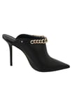 Jimmy Choo WoMens Black Calf Leather Lexx Pumps Shoes - Size EU 37