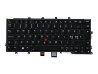 Chicony - Erstatningstastatur For Bærbar Pc - Med Trackpoint - Bakbelysning - Qwerty - Nordisk - Fru - For Thinkpad A275 20Kc, 20Kd  X270 20Hm, 20Hn, 20K5, 20K6