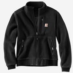 CARHARTT Jakke Fleece Jacket BLACK (S)