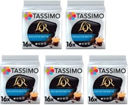 Tassimo L'OR Espresso Decaffeinato Coffee Pods x16 (Total 80 Drinks) BB 04/25