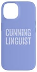 Coque pour iPhone 14 Costume d'Halloween rusé de dernière minute pour linguiste