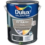 Ecran+ Sol - Peinture solvantée pour sols Intérieur et Extérieur - Ciment, béton, dalles, parquets et escaliers - Satin Gris Anthracite 5 l Dulux