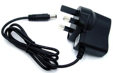 Power Supply UK Plug 9V For Reebok ZPower Bike Replaces RVZS-10201BK