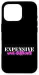 Coque pour iPhone 16 Pro Pink Graphic Cher et Difficult (I'm a Delight) Rose