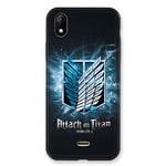 Cokitec Coque pour Wiko Y61 Manga Attaque Titans Noir