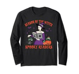 Season Of The Witch Spooky Readers Spell Book Hallowen Long Sleeve T-Shirt