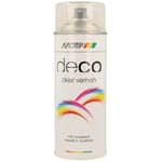 Vernis Deco Transparent Brillant Spray 400ml Motip