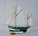 Maquette Bateau Salon décorations en Bois Assemblage Bateau modèle modèle échelle 1/50 Classique français voilier modèle Kits modèle Cadeau la décoration