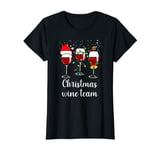 Femme Vin rouge à boire cadeau drôle de Noël undefined à vin de T-Shirt