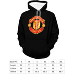 Manchester United hoodie lös skjorta unisex S