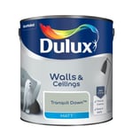 Dulux Smooth Creamy Matt Emulsion Paint Tranquil Dawn  2.5L Walls and Ceiling 