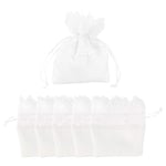 Cabilock Faveur de Mariage Cadeau Sacs Dentelle Bonbons Sac Goodie Traiter Doux Sacs Cordon Bijoux Pochettes pour Noce Nuptiale De Engagements 6 Pièces