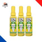 Air Wick Desodorisant WC Spray V.I.Poo anti Odeur Parfum Lemon 55 Ml - Lot De 3