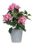 Konstgjord växt - Hortensia 42 cm Rosa