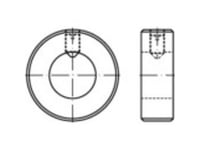 Toolcraft To-9988833 Akselflanger Udvendig Diameter: 40 Mm M8 Din 705 Rustfrit Stål 10 Stk