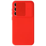 Avizar Case for Galaxy S23 FE Sliding camera cover, Red