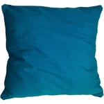 Coussin carré pour dossier de canapé 60 cm - Bleu Canard