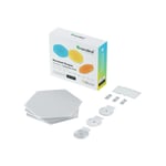 Nanoleaf Shapes Expansion pack - trådlös belysningsuppsättning - LED x 3 - 16 miljoner färger - 1200-6500 K - sexhörning