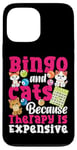 iPhone 13 Pro Max Bingo Player Cat Bingo And Cats Because Therapy Is Expensive Case