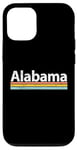 Coque pour iPhone 12/12 Pro Alabama - AL - Vintage / Worn Design - Classic