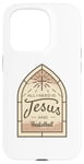 iPhone 15 Pro I Love Jesus and Basketball Player Lover Christian Case