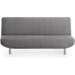 ECOMMERC3 Housse de canapé lit 3 Places clic-clac bi-élastique - Housse de canapé Gris foncé Protecteur Super élastique pour canapés clic-clac, Livre et futon