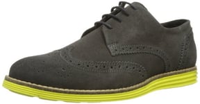 Selected Sel Sprint Brogue ID, Chaussures Basses à Lacets Homme - Gris - Gris, Taille 40 EU