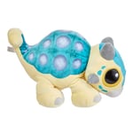 Mattel Jurassic World Peluche bébé Ankylosaure Bumpy (38 cm) de « Jurassic World : la colo du Crétacé », avec son de rugissement et pattes tombantes, Jouet Enfant, Dès 6 ans, HHB48