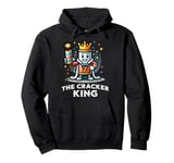 Cracker King Funny Christmas New Year's Eve Party Cracker Pullover Hoodie