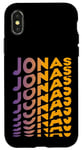 iPhone X/XS Jonas Tie Dye Groovy Hippie 60s 70s, Name Jonas Case