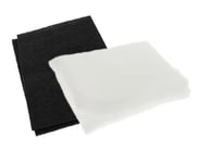 Charcoal Foam Grease Cooker Hood Filter For Kenwood Cut To Size 57cm x 47cm