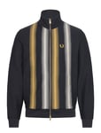 Fred Perry Ombre Stripe Track Jkt Marinblå