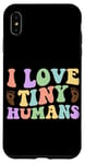 Coque pour iPhone XS Max Citation « I Love Tiny Humans »