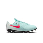 Nike Phantom GX II Academy MG Mad Energy - Grønn/Atomic Red/Rød Barn, størrelse 35½