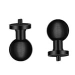 For Sports Camera Accessories 2Pcs/Set Motorcycle Modification  360 Black 17302