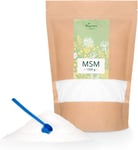 Organic Distilled MSM Powder 1kg Pure Sulphur Lab Tested Non GMO Vegan Joint