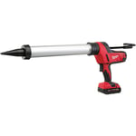 Milwaukee M18 Caulking Gun 600ml 1 x 2.0Ah