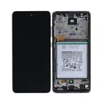 Samsung A528 A52s 5G LCD Kit Black