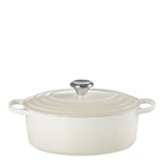 Le Creuset - Oval gryte 4,1L meringue